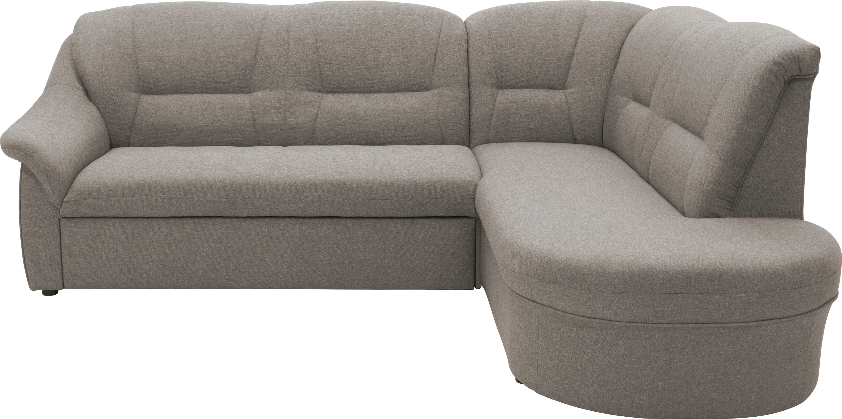 DOMO collection Ecksofa "Faenza für kleine Räume, Stellmaße 232,176cm, komf günstig online kaufen
