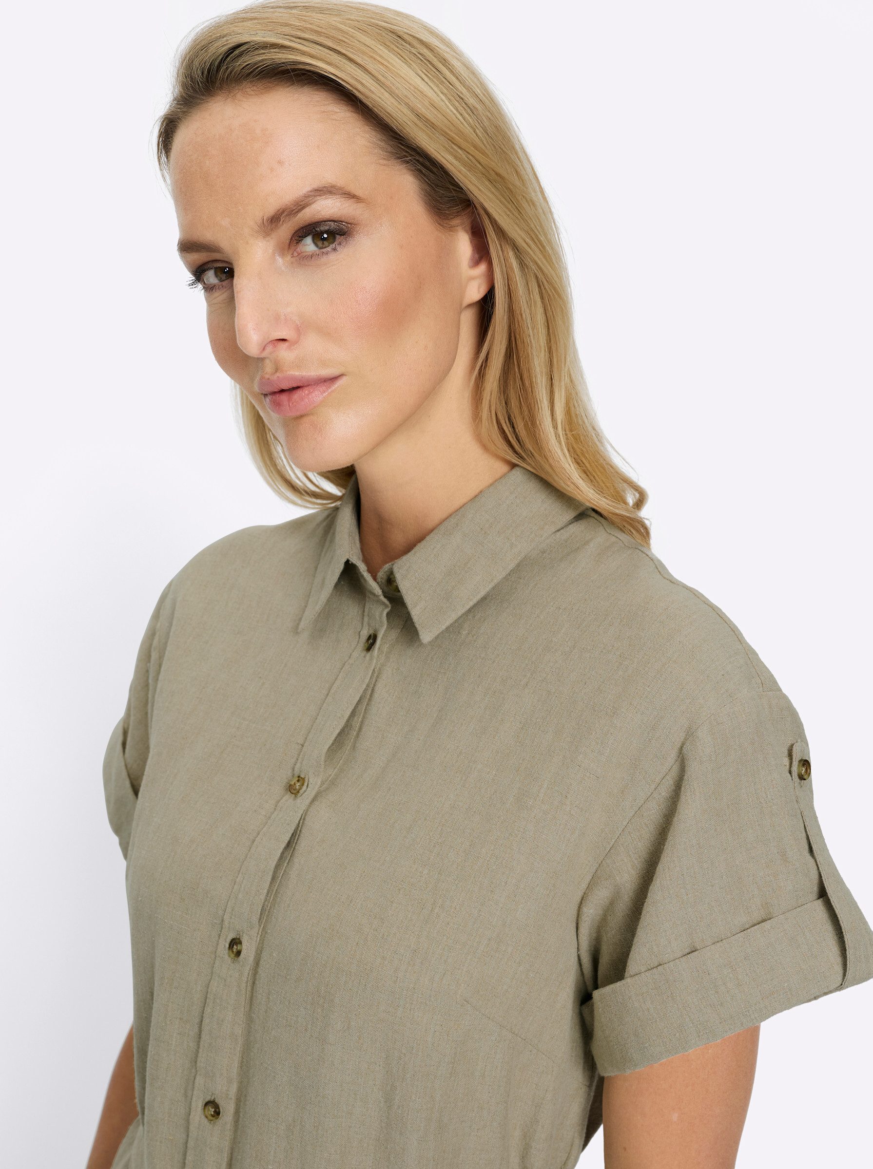 heine Etuikleid Kleid Kurzarm