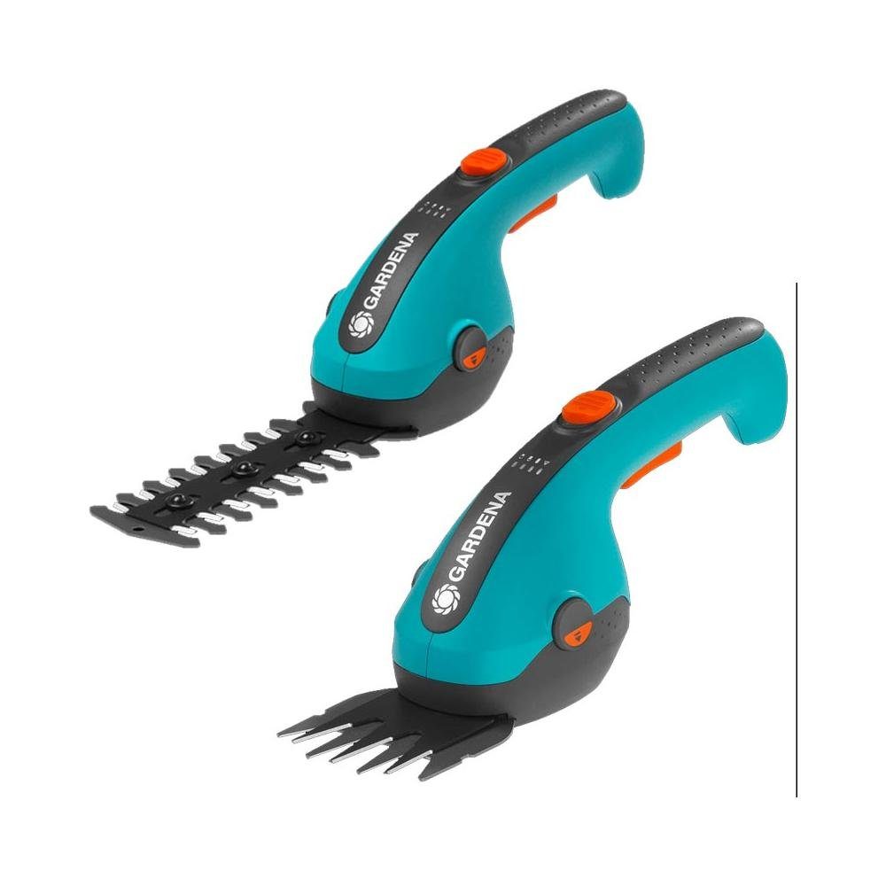GARDENA Akku-Gras- und Strauchscherenset 09885-20 Set Akku-Gras- und