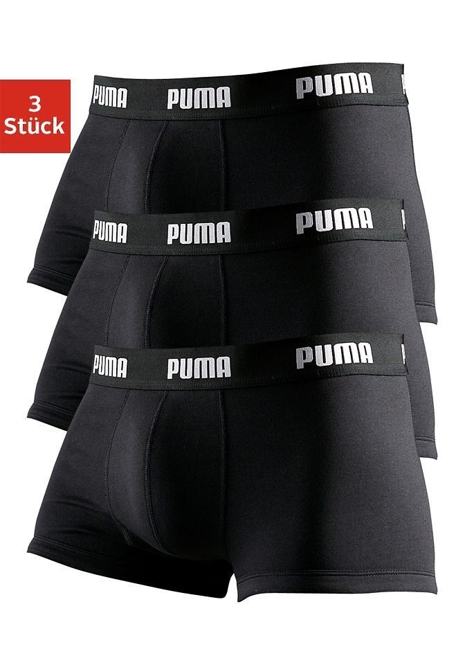 PUMA Hipster (Packung, 3er-Pack) mit Logoschriftzug günstig online kaufen