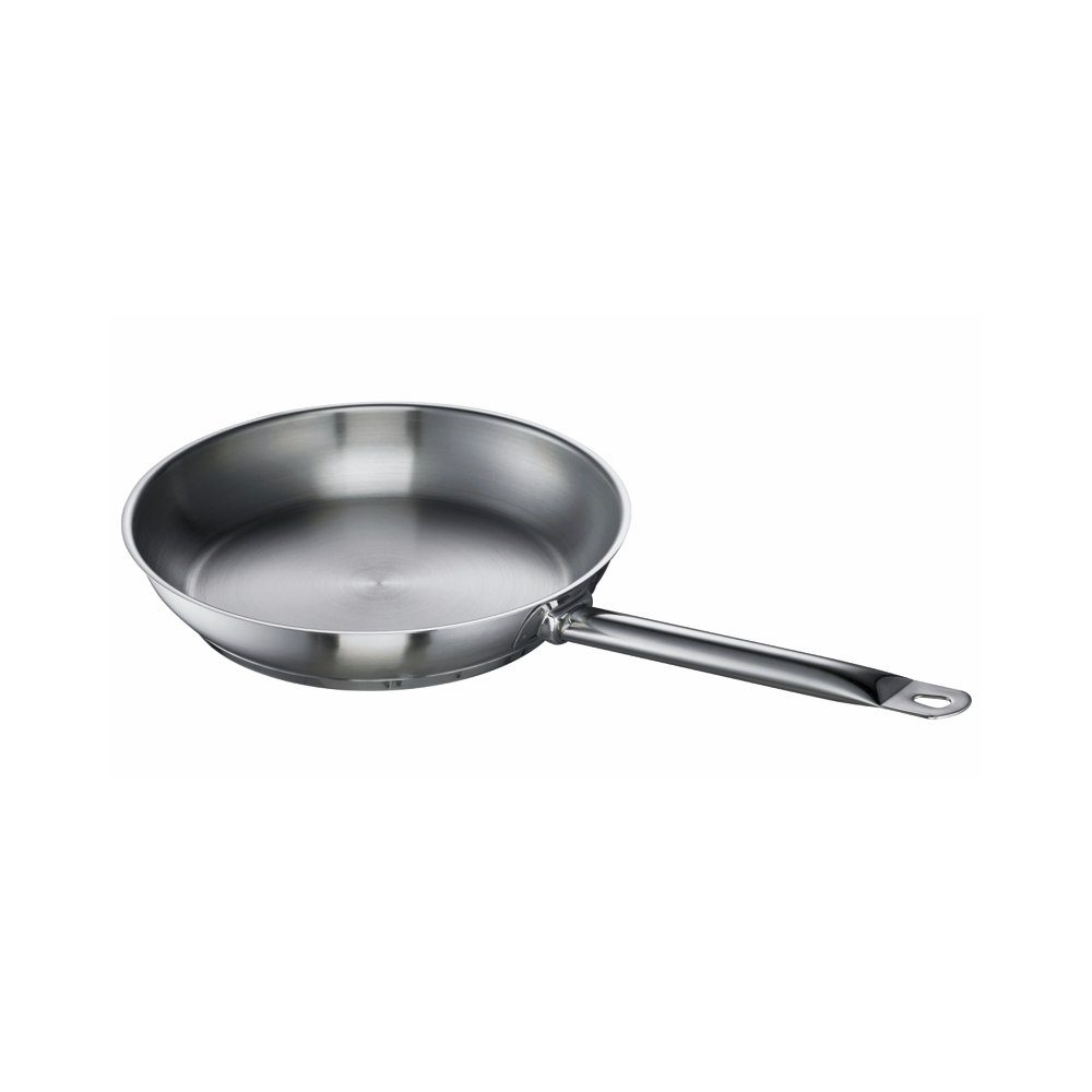 SCHULTE-UFER Bratpfanne Chef, Edelstahl (Einzelartikel, 1-tlg., 1 x Bratpfanne), induktionsgeeignet