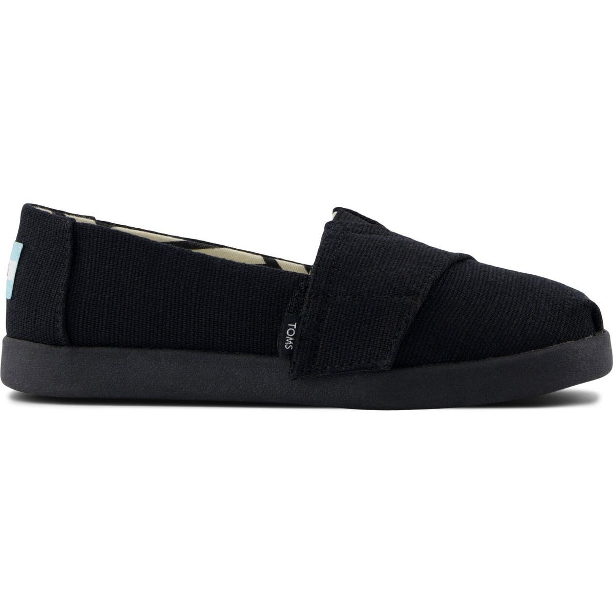 TOMS Alpargata Classic Outdoorsandale Bequemer Kinder-Schuh mit Klettverschluss und gefüttertem, wärmendem