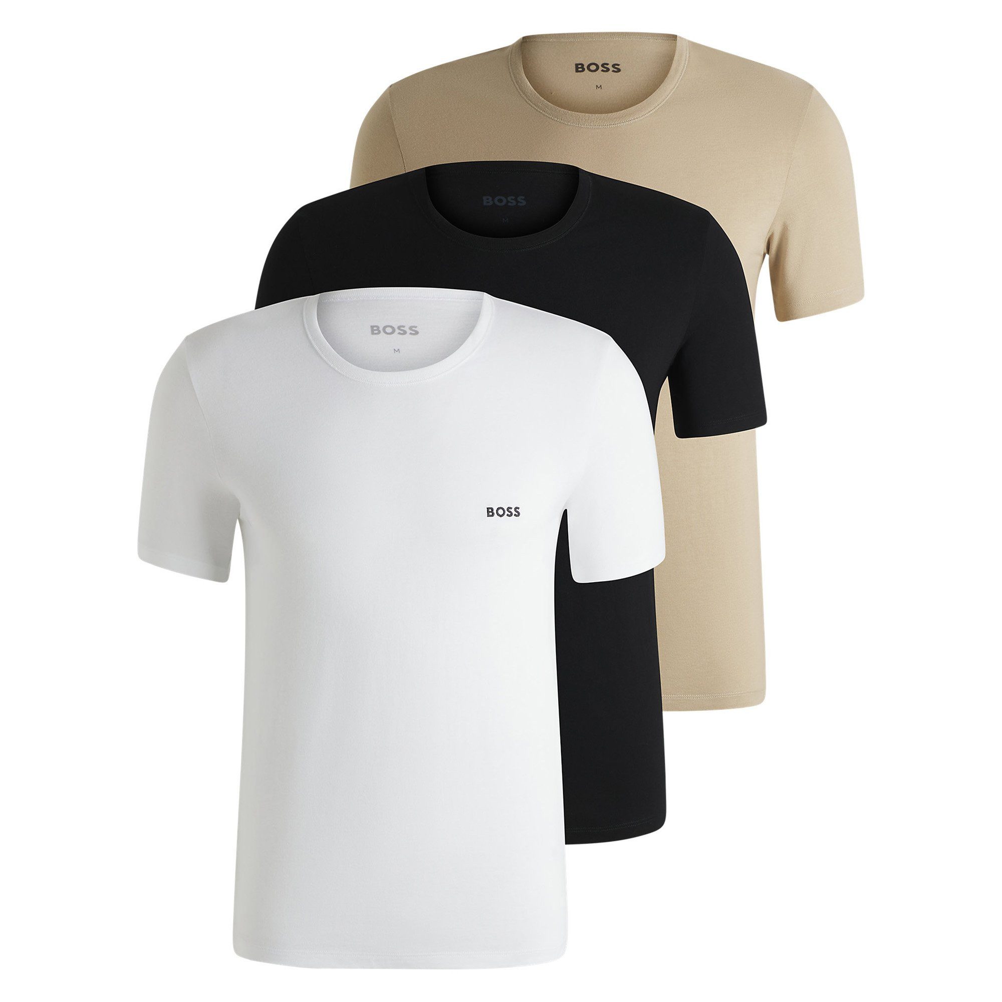 BOSS T-Shirt Herren T-Shirt 3er Pack günstig online kaufen