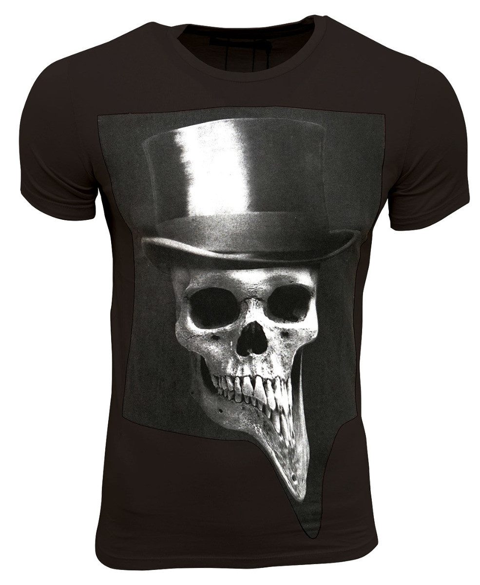 Religion Print-Shirt RELIGION Clothing Herren T-Shirt TOP HAT
