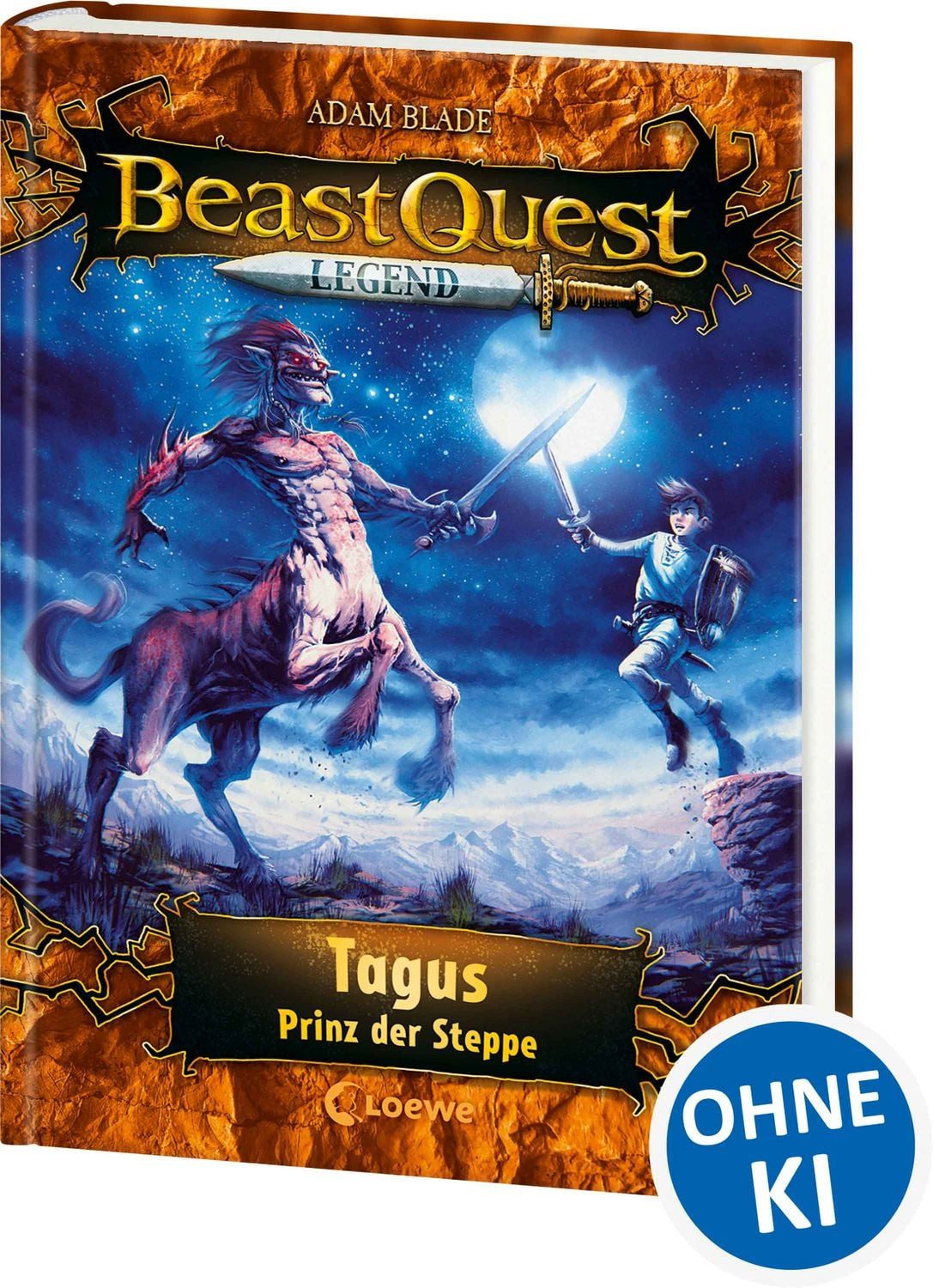 Kinderbuch Beast Quest Legend (Band 4) - Tagus, Prinz der Steppe Spannende Kinder Adam Blade