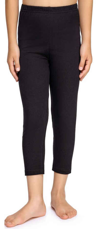 Merry Style Leggings Mädchen 3/4 Capri Leggings MS10-405 (1-tlg) elastischer Bund