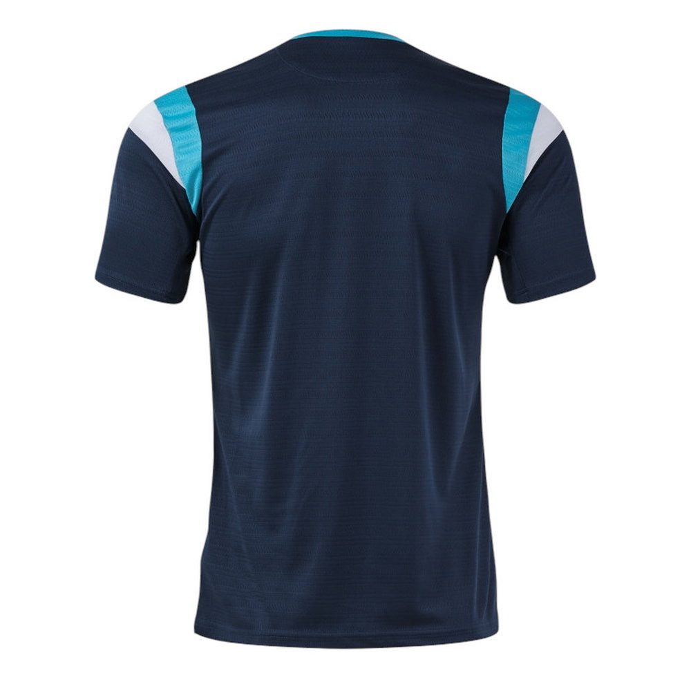 Joma T-Shirt Terra (leicht, atmungsaktiv) dunkelblau/türkisblau Herren