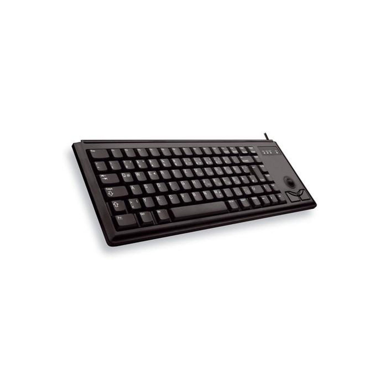 Cherry G84-4400LUBUS-2 Tastatur (Kabelgebundene QWERTY-US Englisch Tastatur mit Trackball)