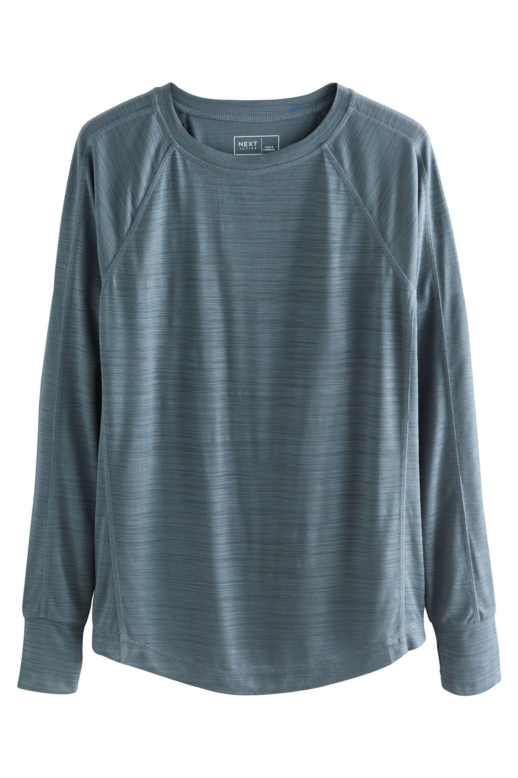 Next Langarmshirt Langärmeliges, leichtes Active Sportoberteil (1-tlg) günstig online kaufen