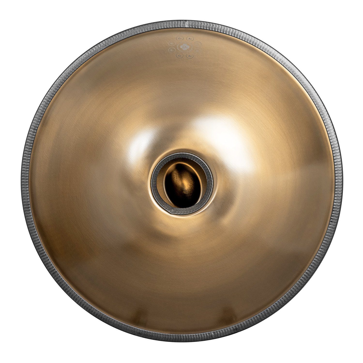 Sela Handpan Sela SE 300 Harmony Handpan Bb2 Amara,Edelstahl, Inkl. Rucksacktasche