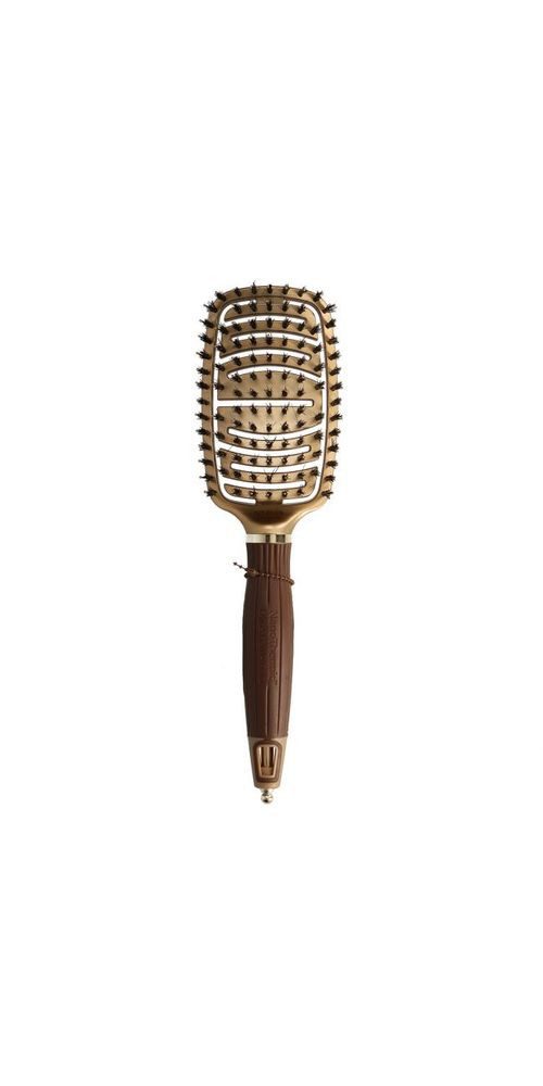 OLIVIA GARDEN Haarbürste Olivia Garden Expert Care Flex Boar&Nylon Brown