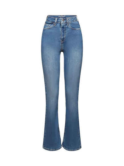 Esprit Bootcut-Jeans Bootcut-Stretchjeans mit hohem Bund