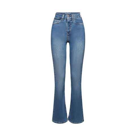Esprit Bootcut-Jeans Bootcut-Stretchjeans mit hohem Bund