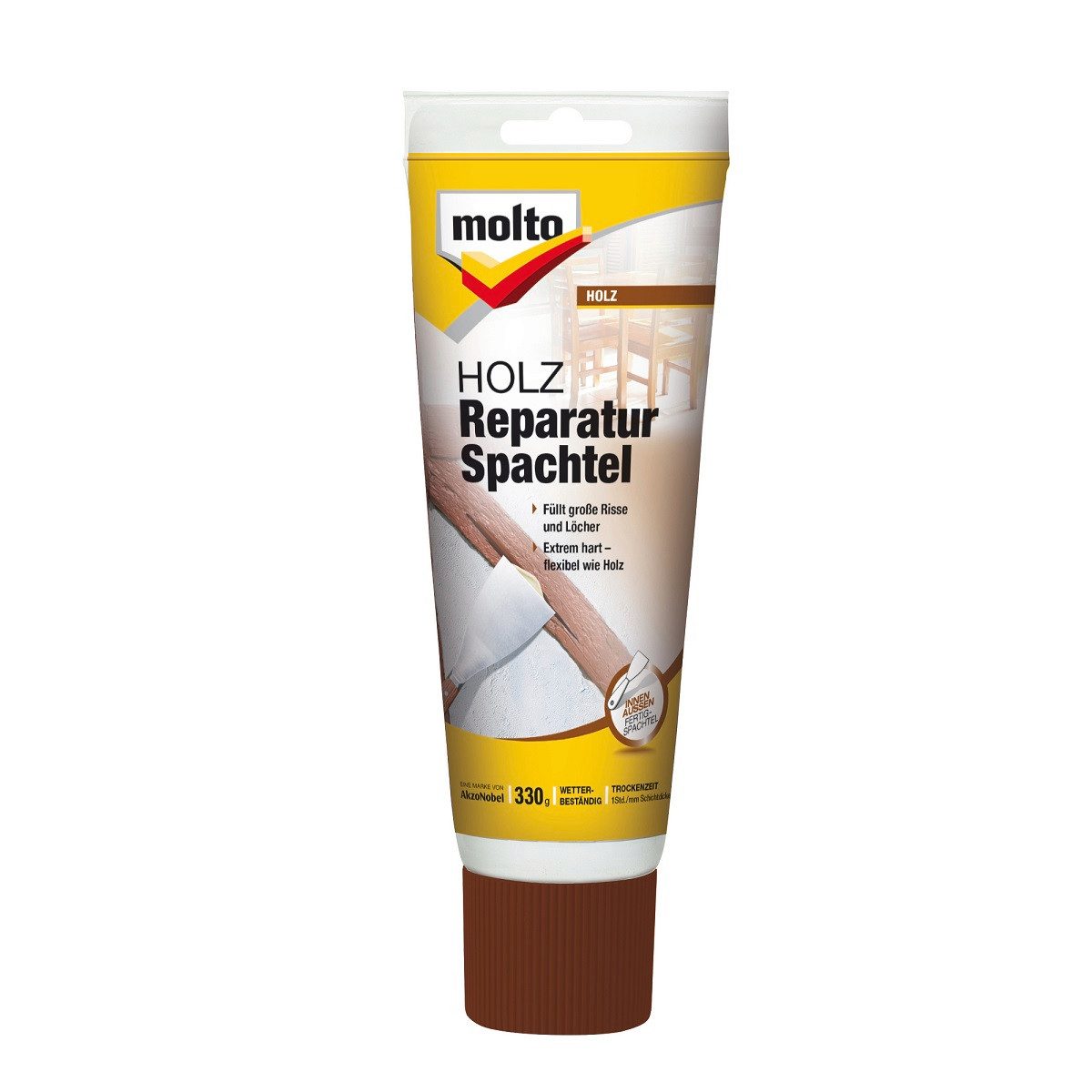 MOLTO Spachtelmasse MOLTO Holz Reparatur Spachtel 330g