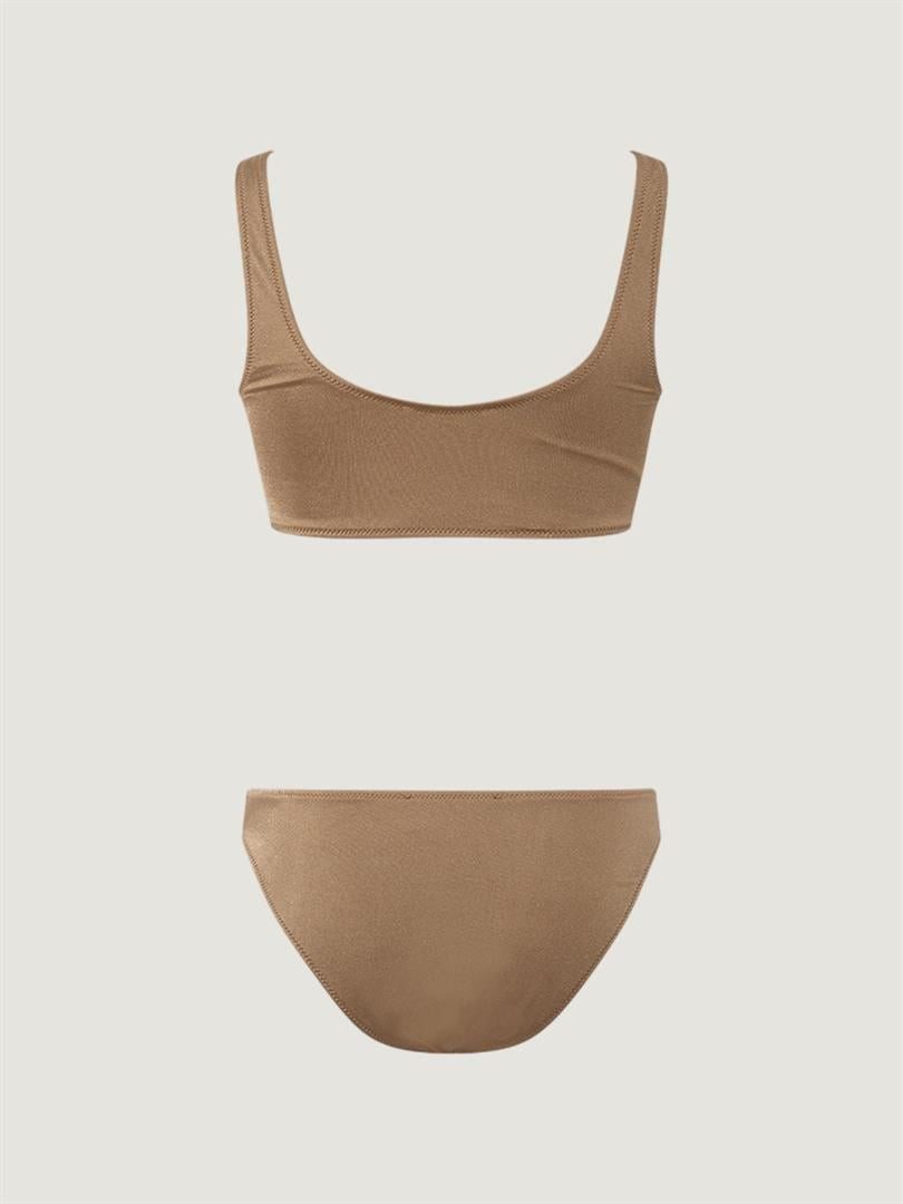 Rivus Badekleid Damen Bikini - Eleganter High Waist Bikini in Verschiedenen Farben, İn