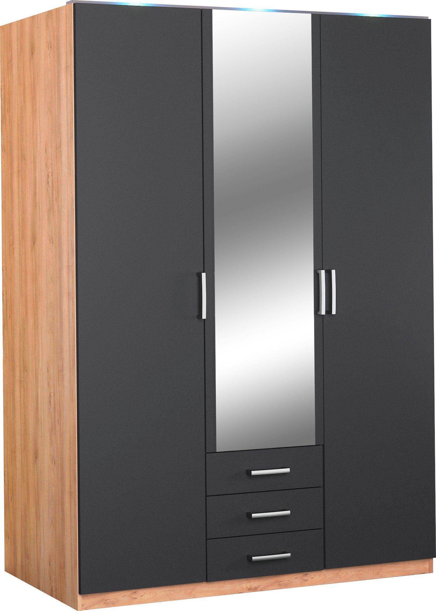 priess Kleiderschrank "Amsterdam", mit oder ohne LED-Beleuchtung günstig online kaufen