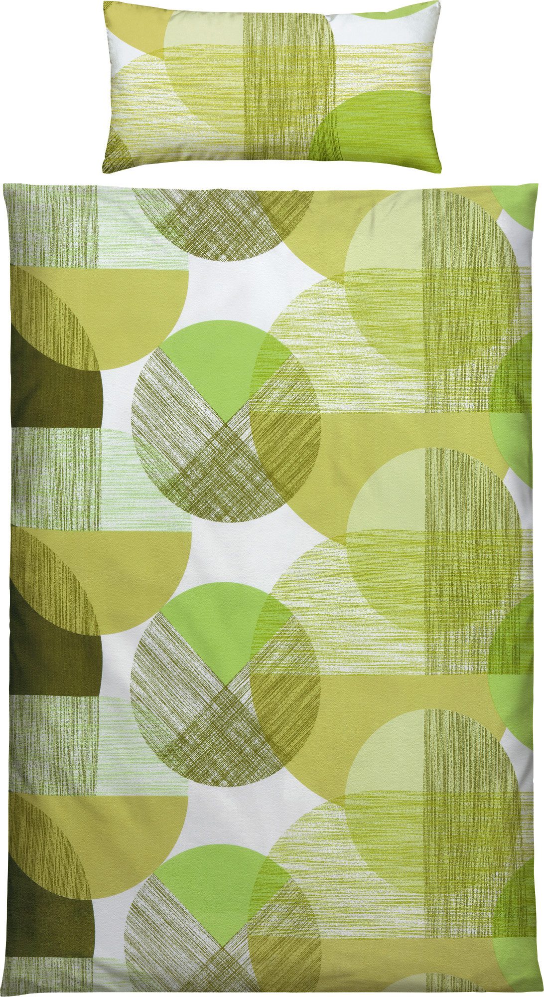 Erwin Müller Bettwäsche Bettwäsche, Biber, Kreise günstig online kaufen