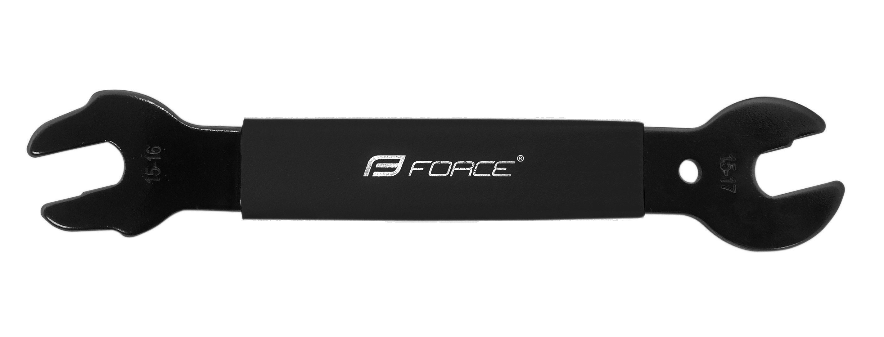 Fahrradwerkzeugset Konus-Schlüssel FORCE 15 - 16 / 15 - 17
