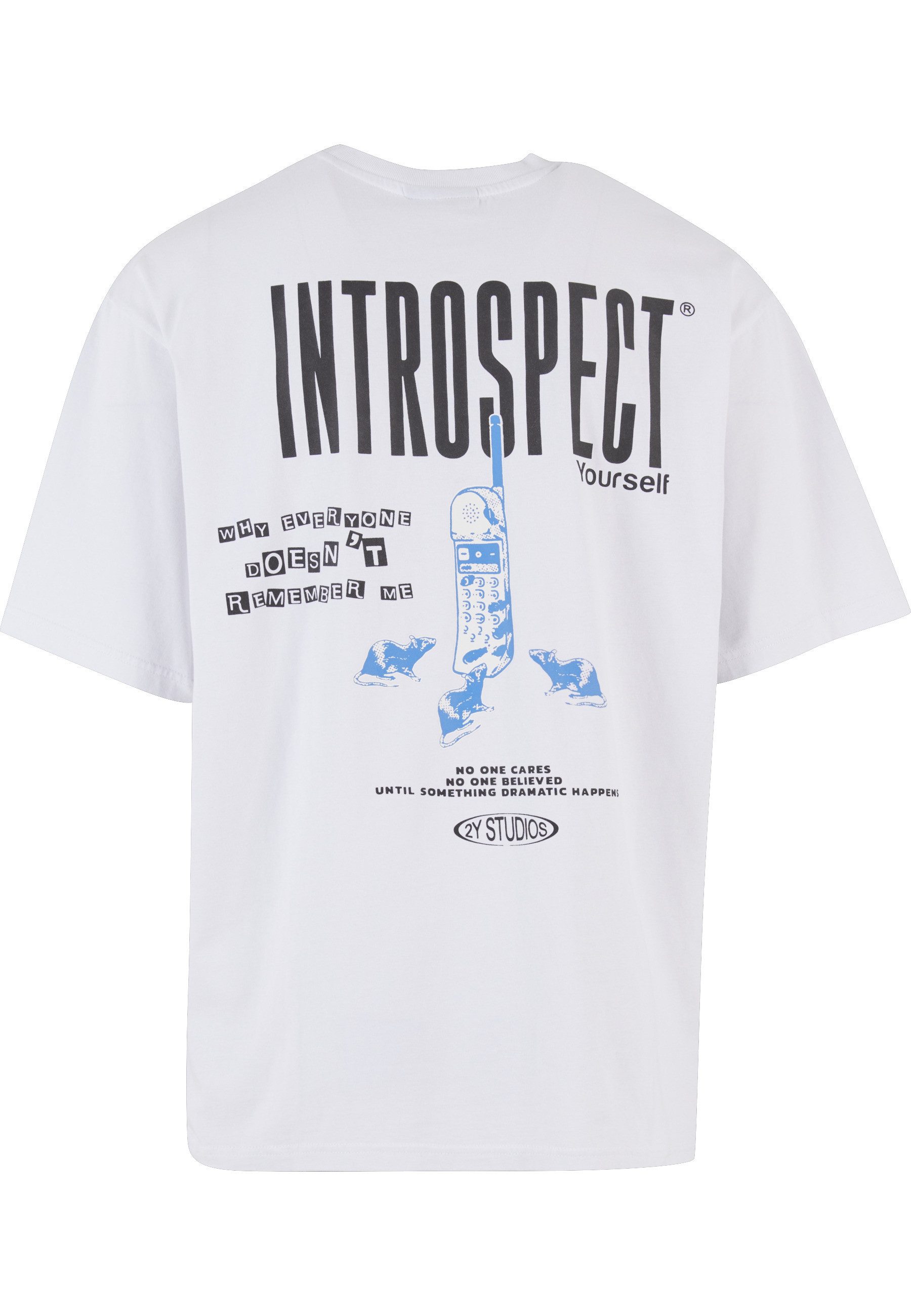 2Y Studios T-Shirt 2Y Studios Herren 2Y Introspect Oversize Tee (1-tlg)