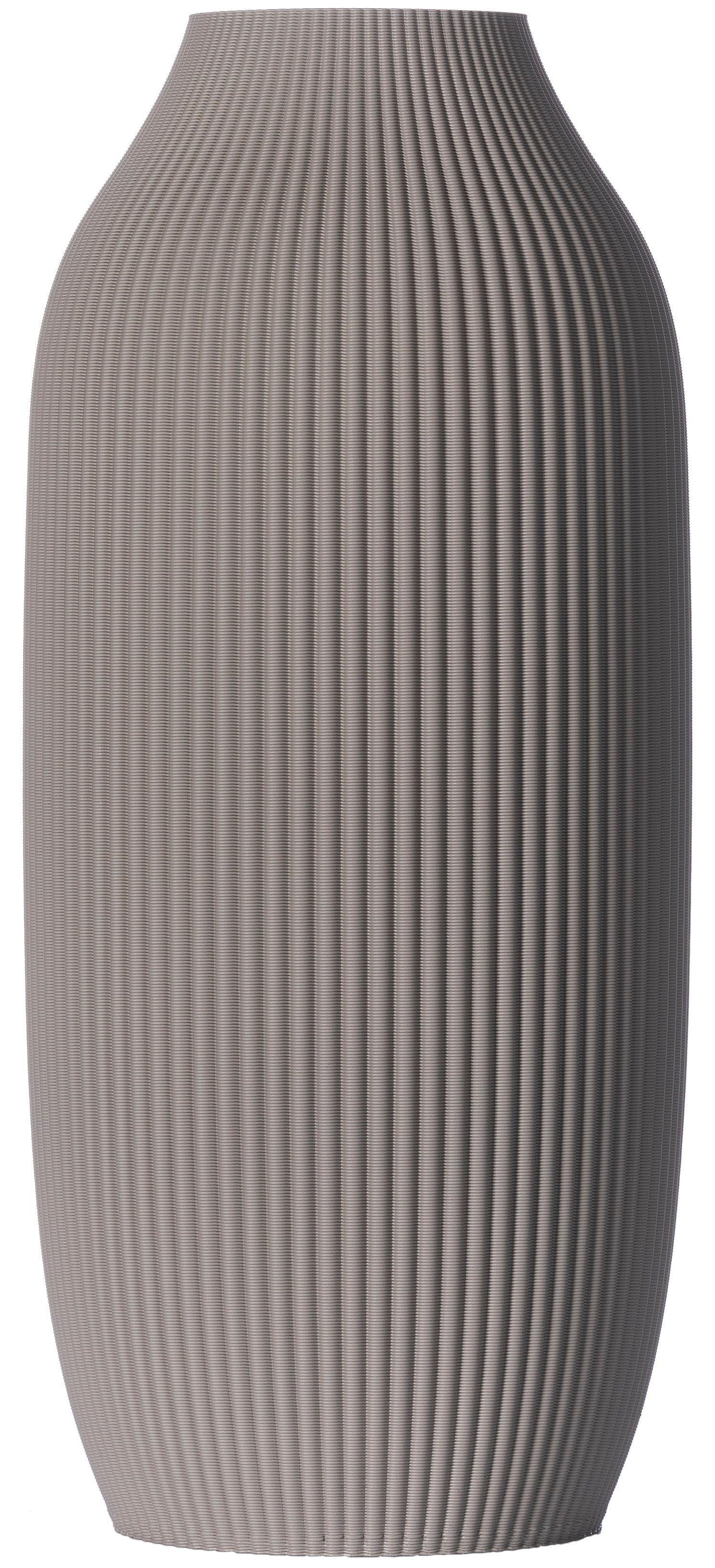 3D Vase Dekovase Stella L 30cm Еко-товарe Deko Vase Pampasgras Trockenblumen Bodenvase, modernes Design