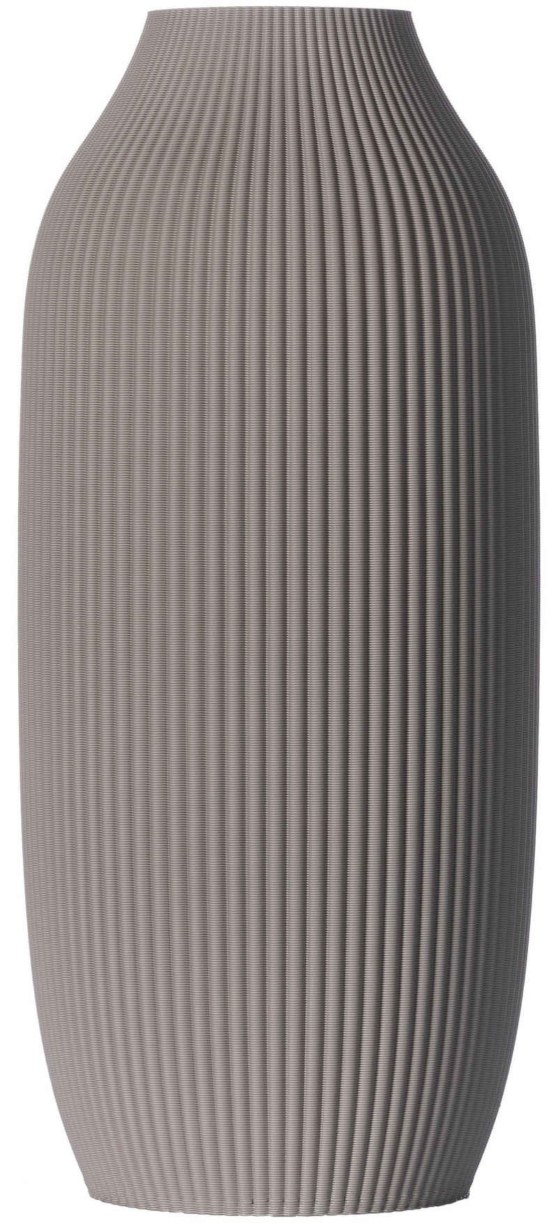 3D Vase Dekovase Stella L 30cm Nachhaltige Deko Vase Pampasgras Trockenblumen Bodenvase, modernes Design