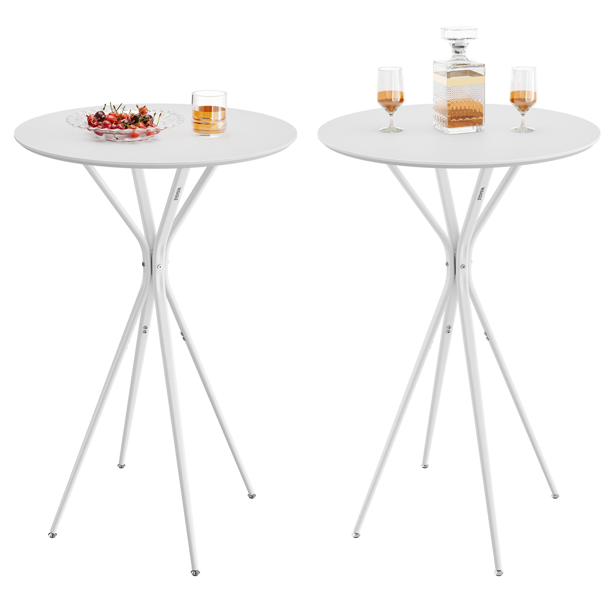 VASAGLE Bartisch Esstisch (2-St), Bartisch, Couchtisch, günstig online kaufen