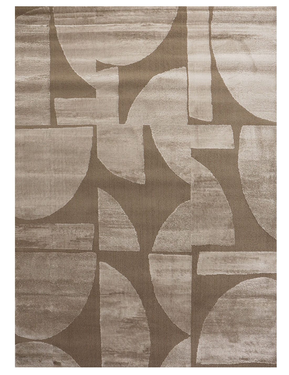 Vimoda Teppich Wohnzimmer Boho Optik Skandinavisch Hochtief in Creme, Recht günstig online kaufen