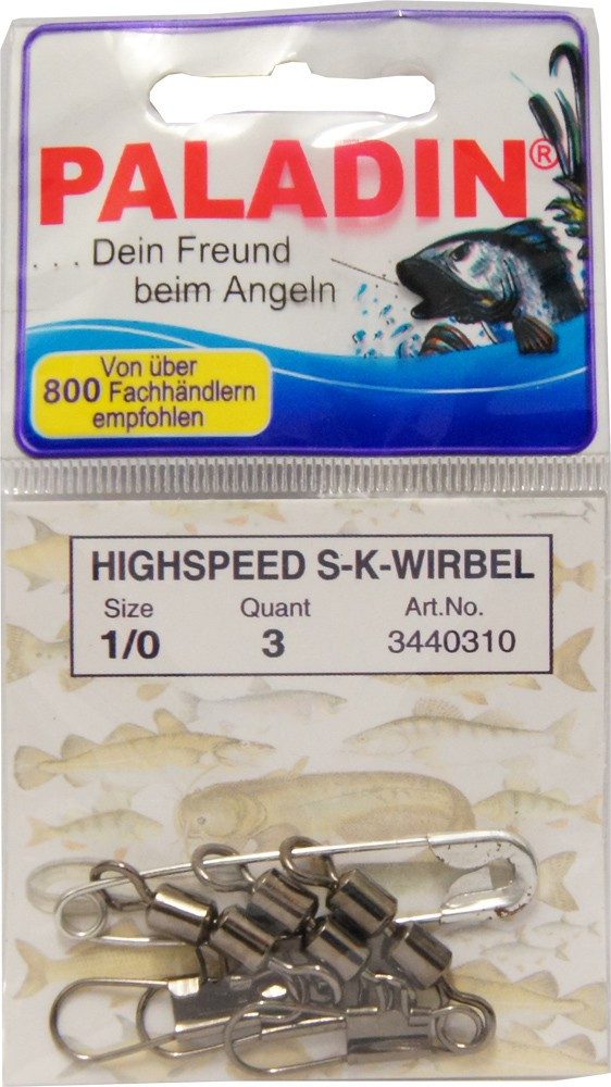 Schnurverbinder Highspeed Sbirulino Wirbel Forellenwirbel Sbiruwirbel