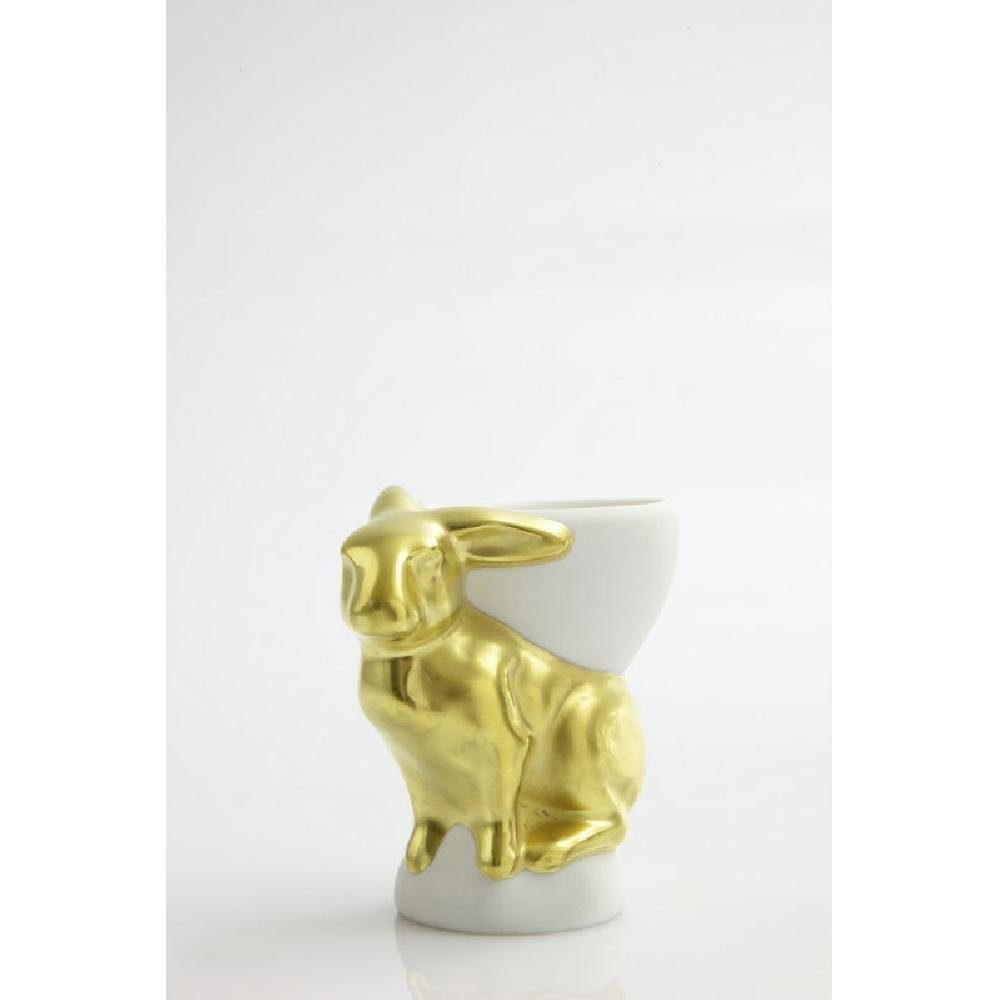 Reichenbach Eierbecher Eierbecher mit Hase Gold