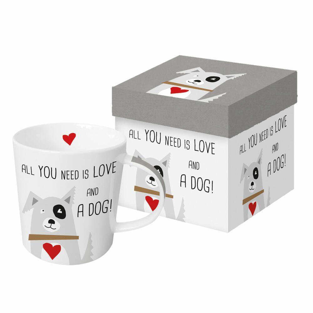 PPD Tasse »Trend Mug Love and Dog 350 ml«, Bone China online kaufen | OTTO