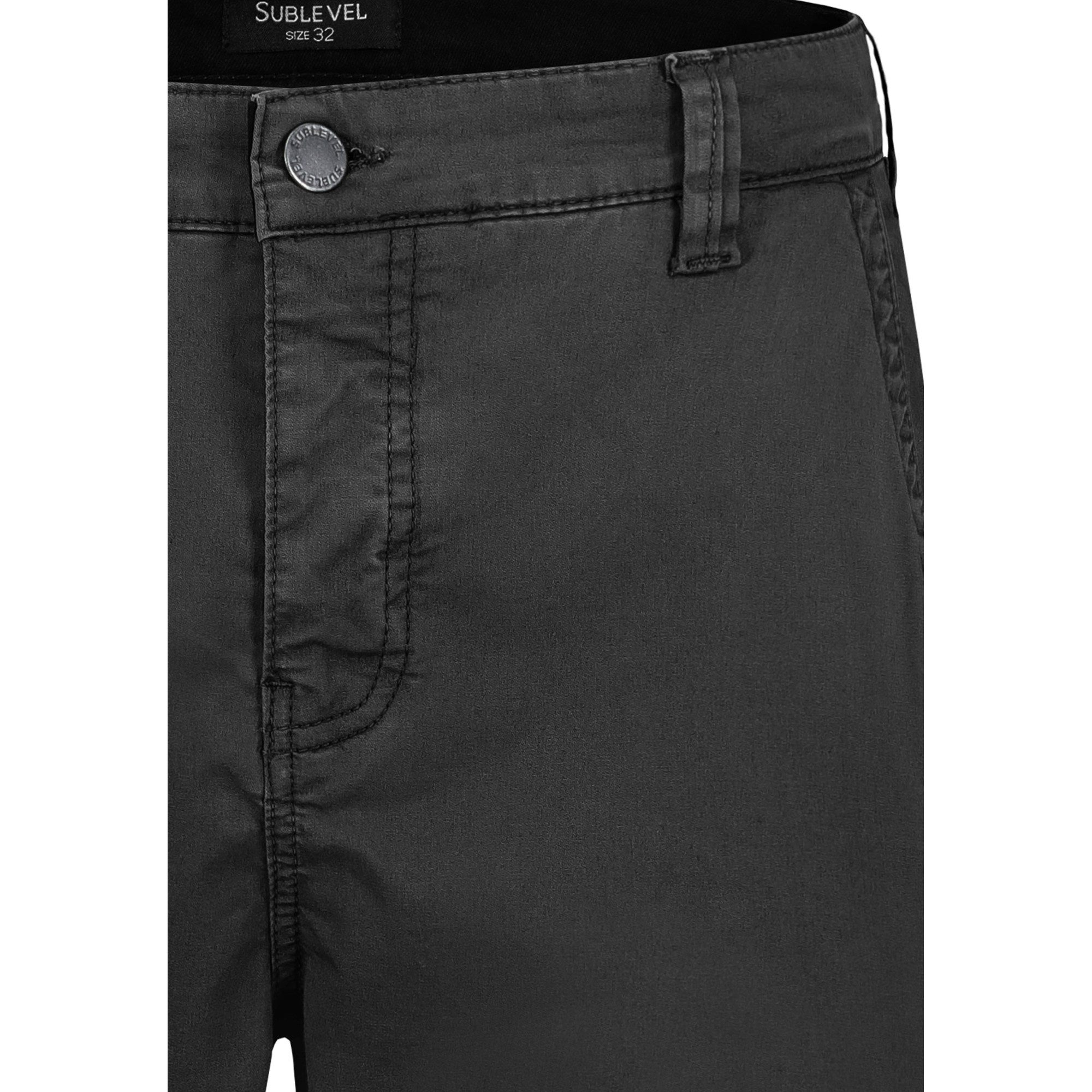 SUBLEVEL Chinohose Herren Jeans Sweatpant Flexibel Bequem