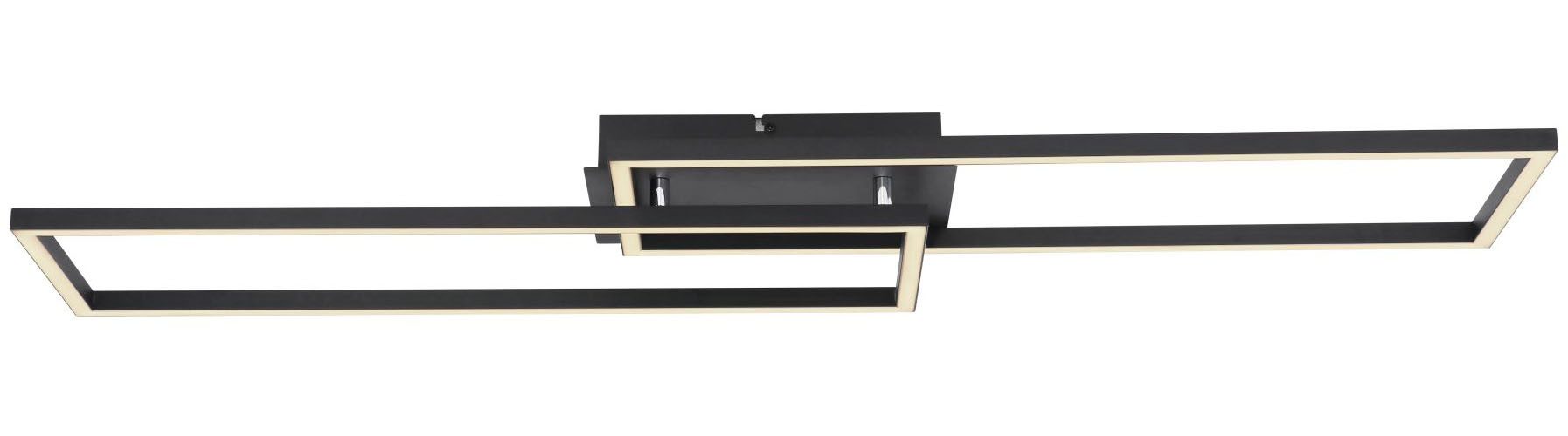 GLOBO LIGHTING LED Deckenleuchte TATJANA, Memoryfunktion, LED fest integriert, warmweiß - kaltweiß, Deckenlampe, Wohnzimmer, Schlafzimmer