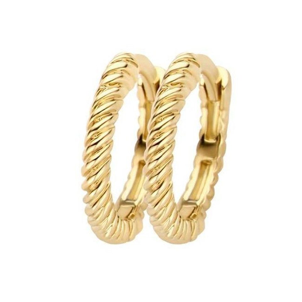 Blush Paar Creolen BLUSH Creolen 14 Karat Gelbgold 7265YGO