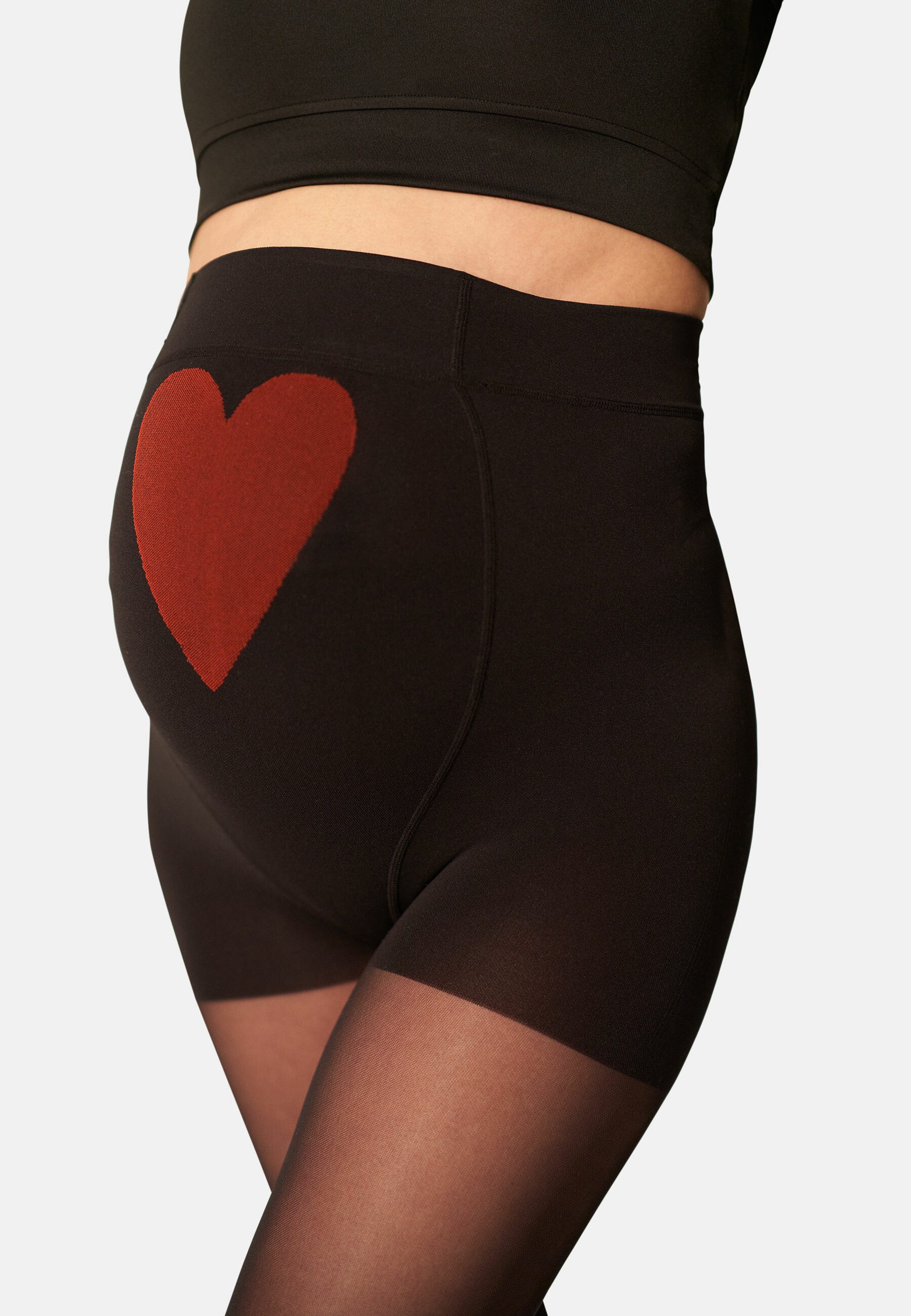 ITEM m6 Umstandsleggings Mama 25 DEN Hightech-Kompression, mitwachsende Bauchzone, Rückenunterstützung