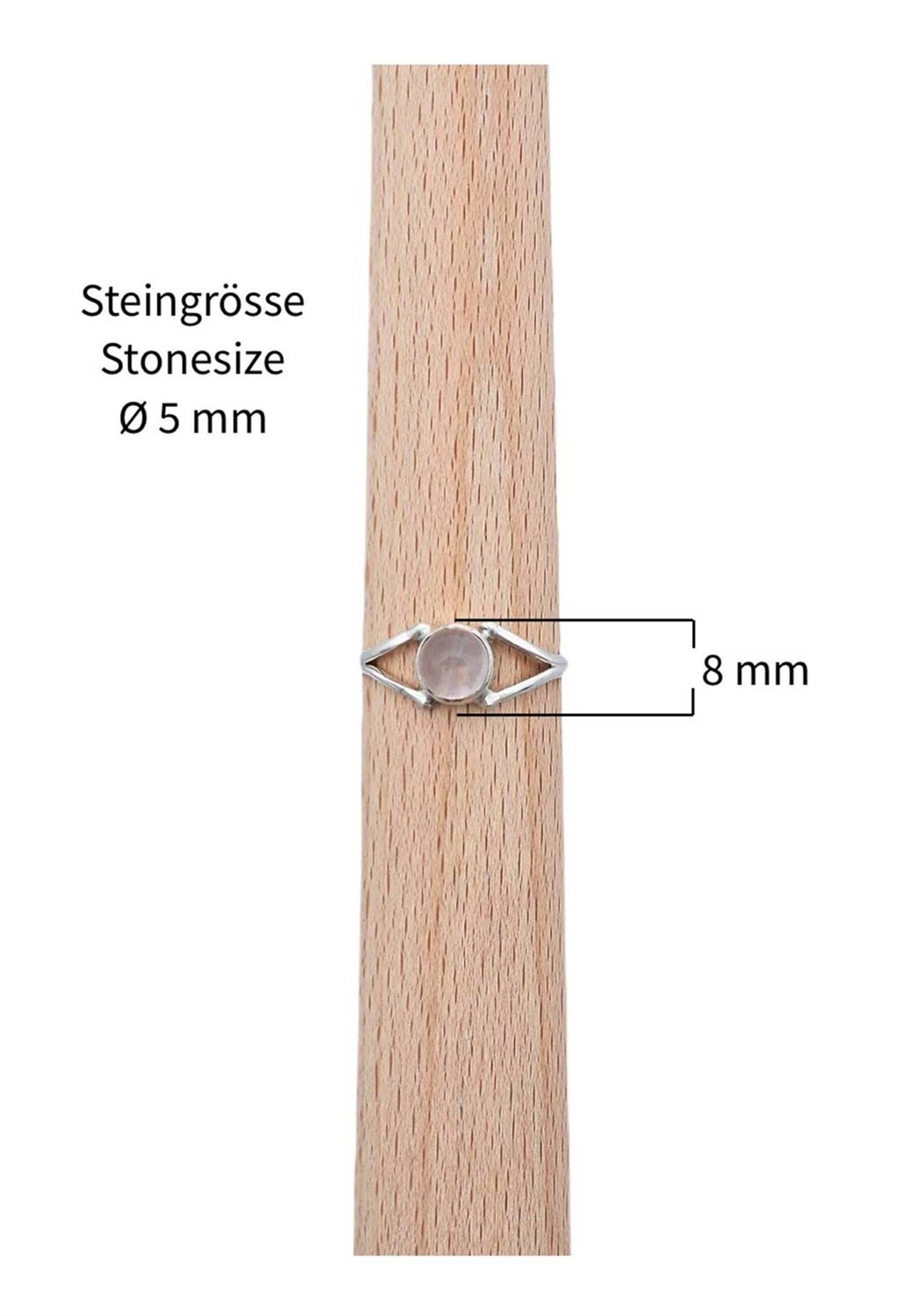 mit Silberring mantraroma 925er Rosenquarz Silber