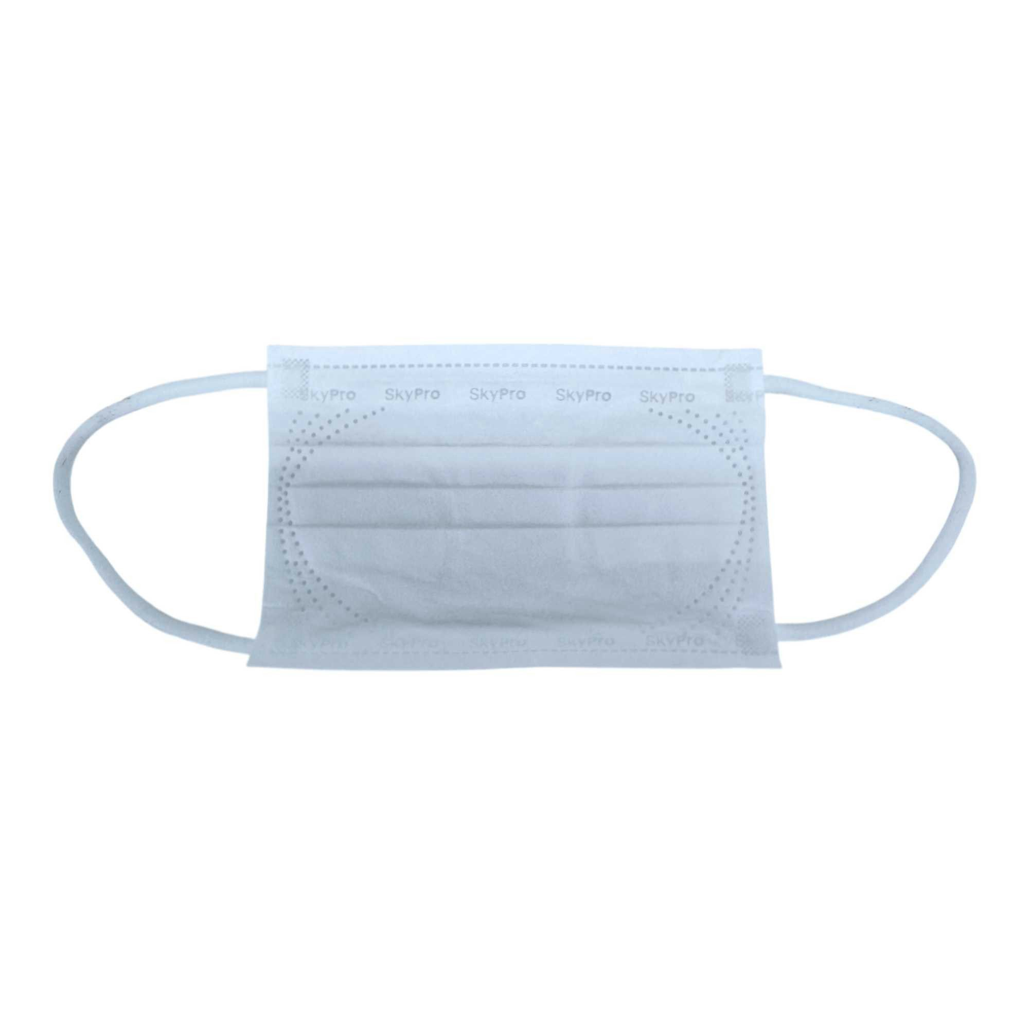 SKYPRO Mund-Nasen-Masken SKYPRO - medizinische Einwegmaske für Kinder, weiß - 50 Stück