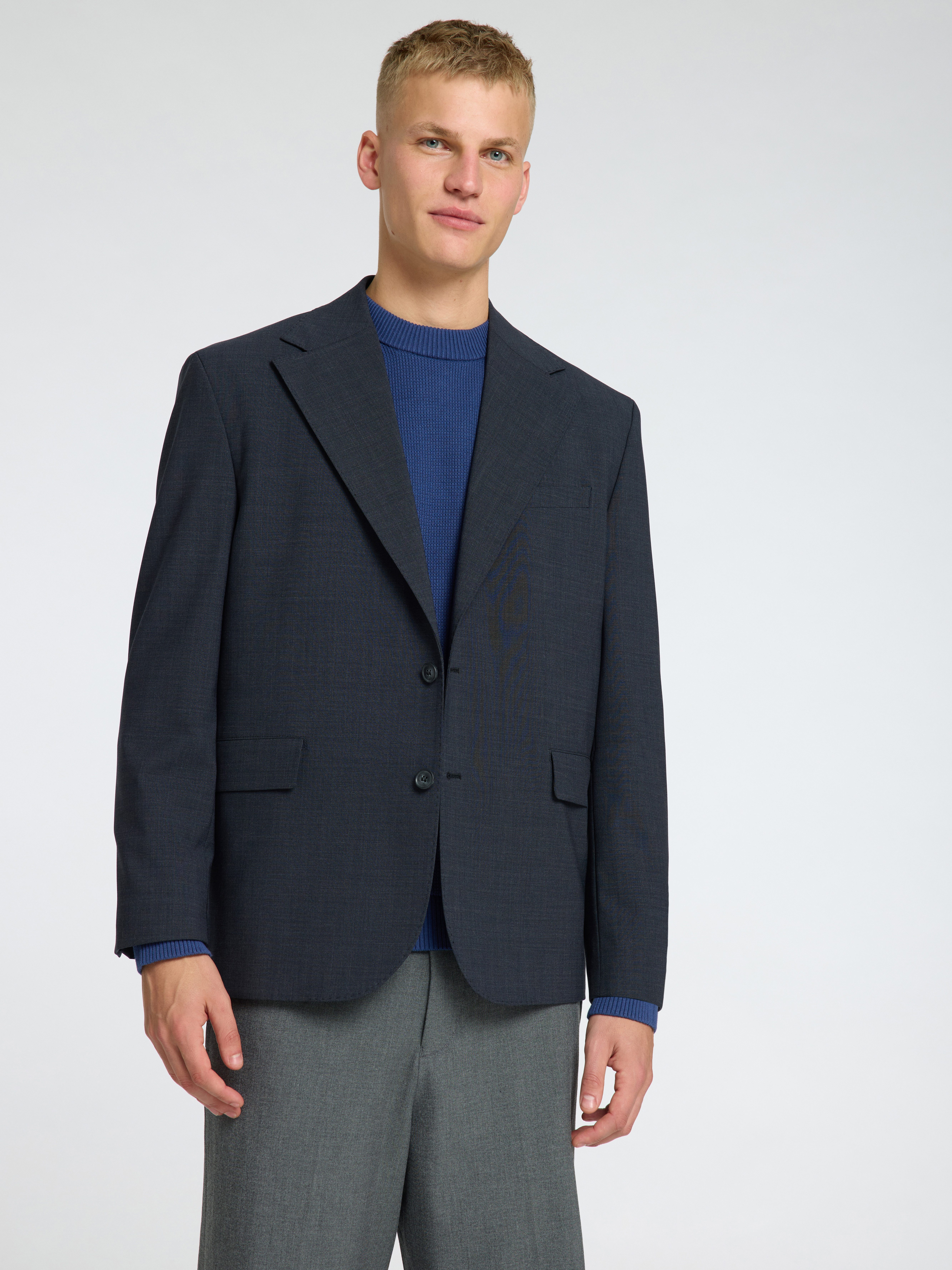 Selected Rundhalspullover SLHDANE LS KNIT STRUCTURE CREW NECK NOOS günstig online kaufen