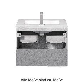 Waschbecken mit unterschrank 60 cm