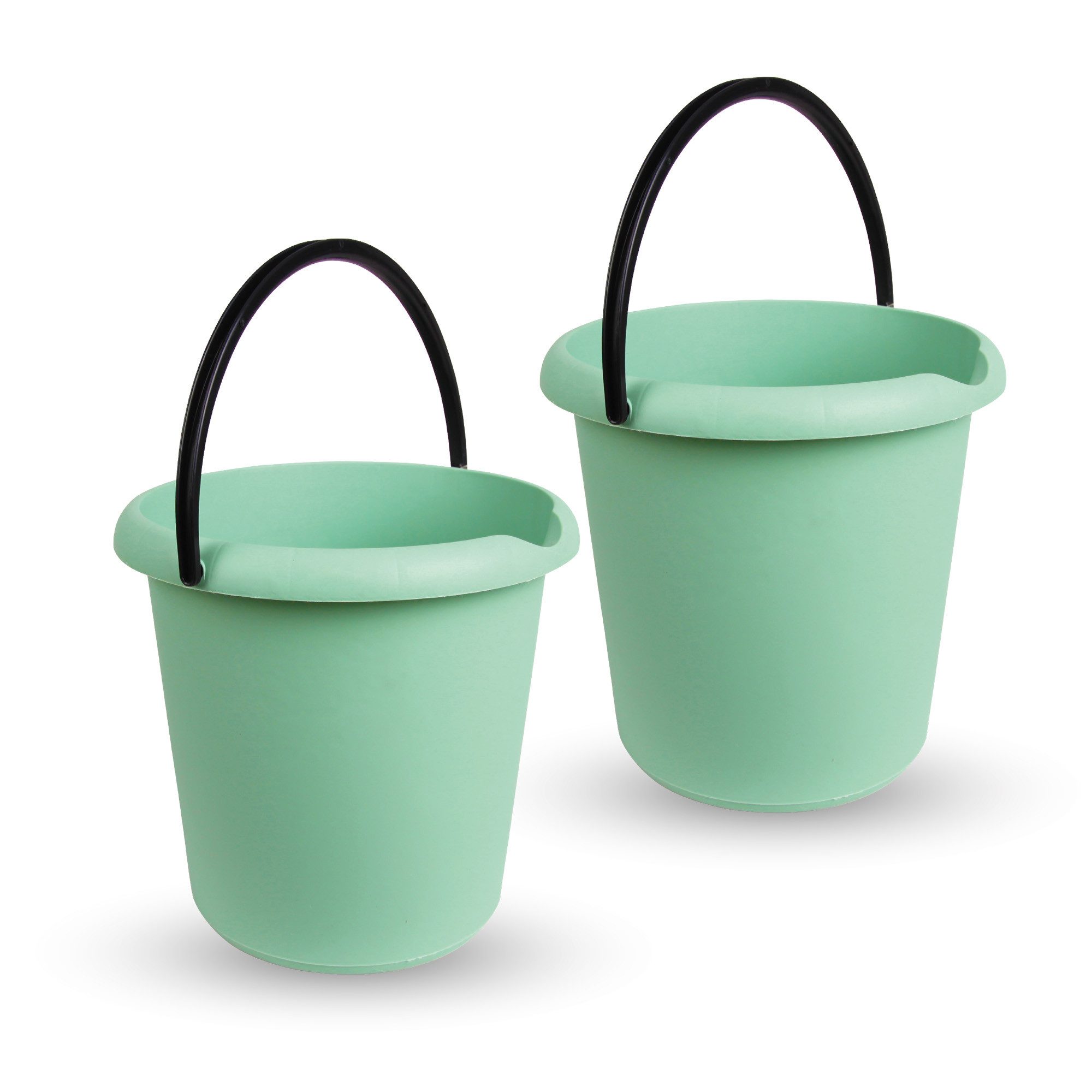 ProHome Putzeimer 5 Liter Eimer, (2-tlg), Haushaltseimer, vers. Farben, Kunststoffeimer, BPA-frei, Made in EU