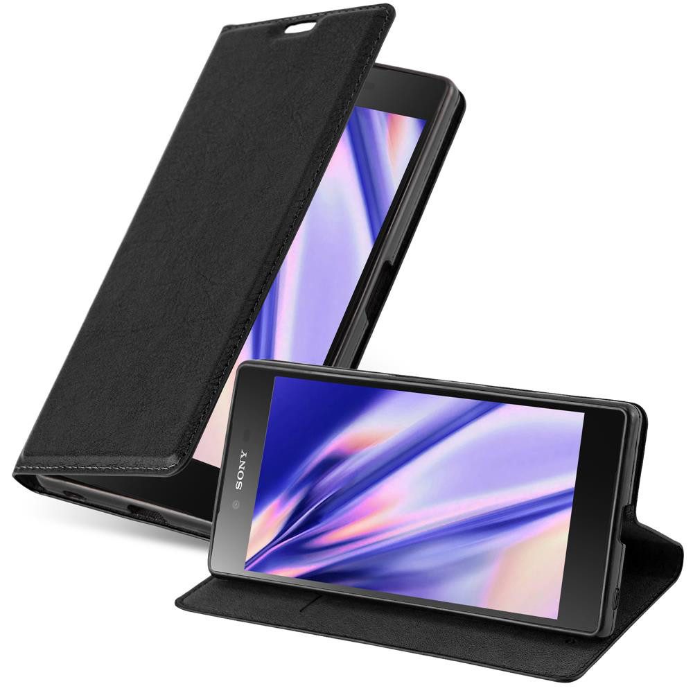 Cadorabo Handyhülle für Sony Xperia Z5 Hülle Sony Xperia Z5, Hülle Schutzhülle mit Standfunktion, Magnetverschluss und Kartenfach