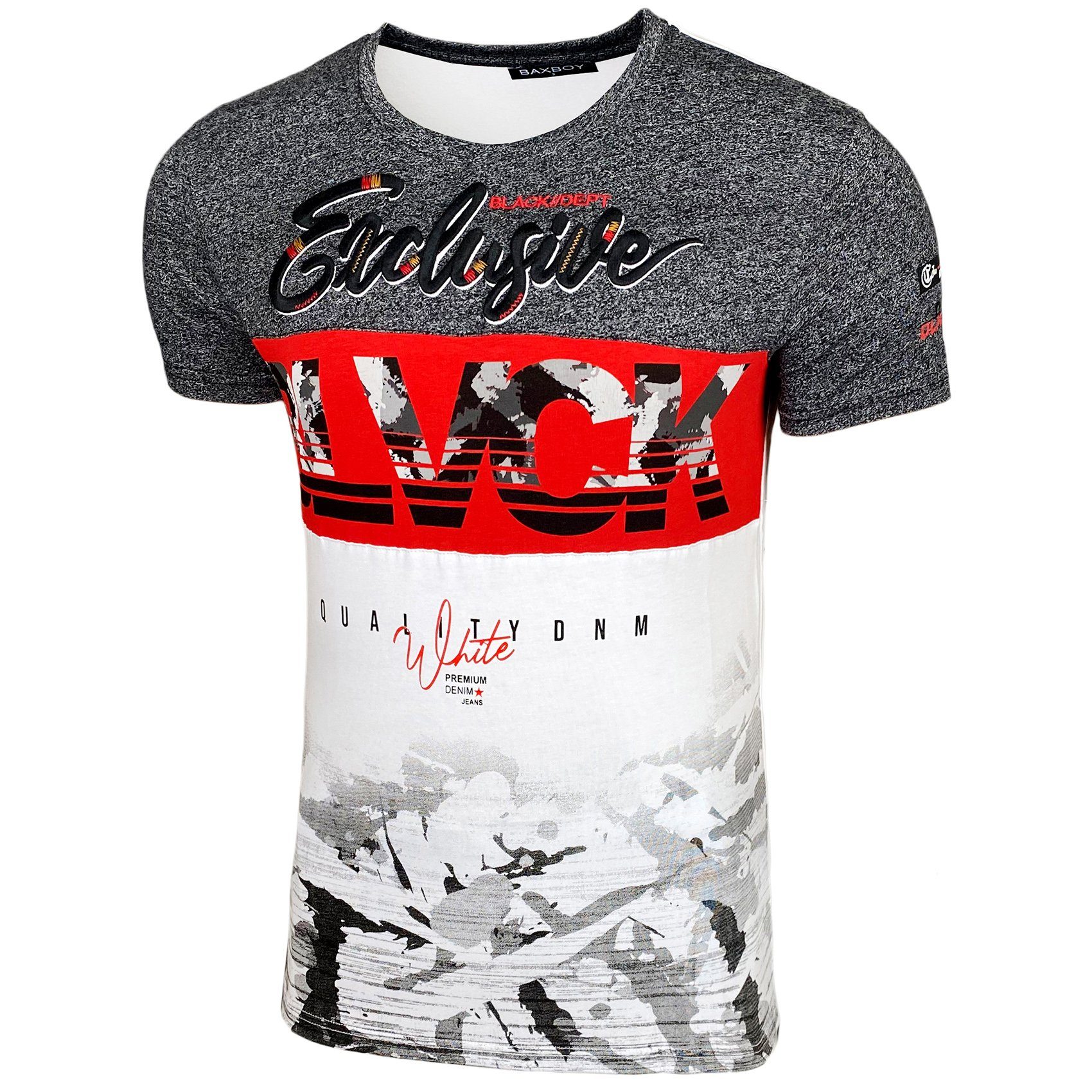Baxboy T-Shirt Baxboy T-Shirt »EXCLUSIVE BLACK« günstig online kaufen