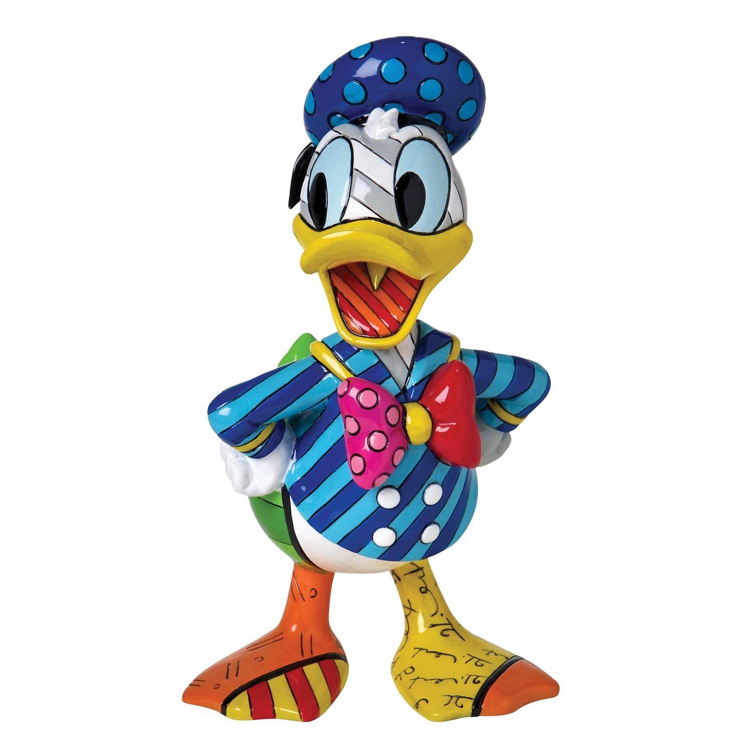 Disney by Britto Dekofigur Disney Donald Duck Designer Figur Sammelfigur Ro günstig online kaufen