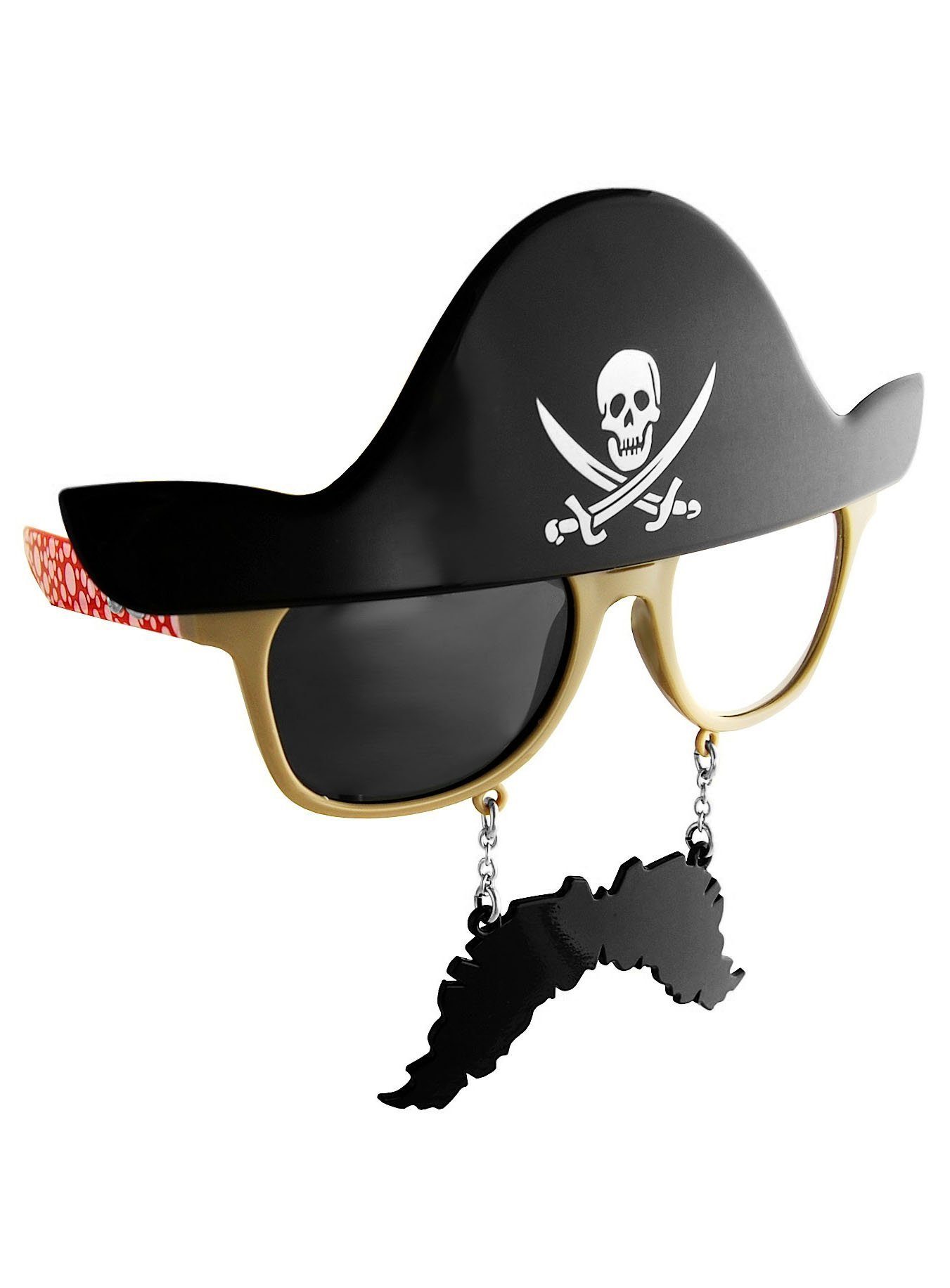 Piraten-Kostüm Partybrille Pirat