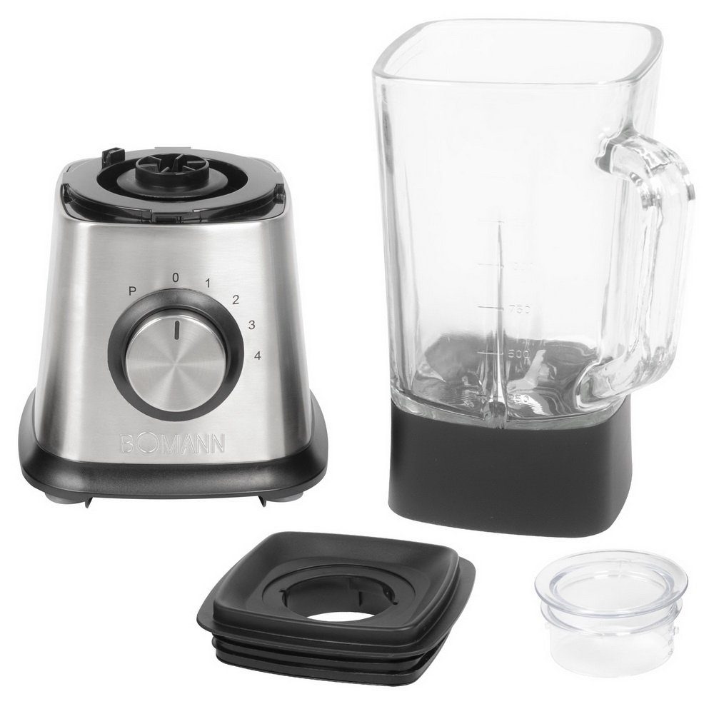 BOMANN Standmixer 1,5 Liter Universalmixer UM 1374 CB Blender, 650 W, für Frucht- und Fitnessdrinks, Milchshakes, Cocktails, Suppen
