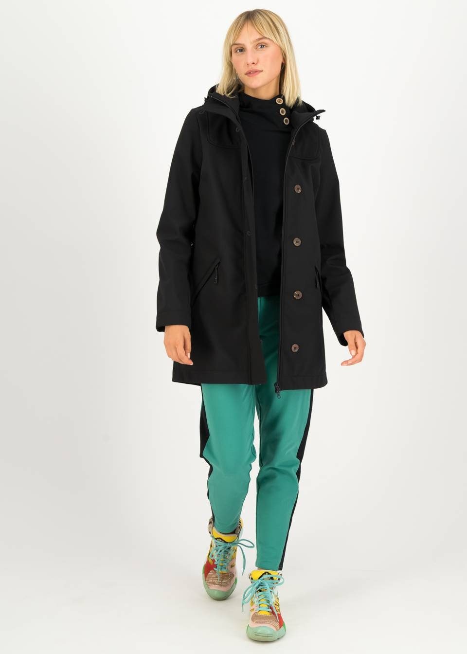 Blutsgeschwister Softshelljacke Blutsgeschwister Wild Weather Long günstig online kaufen