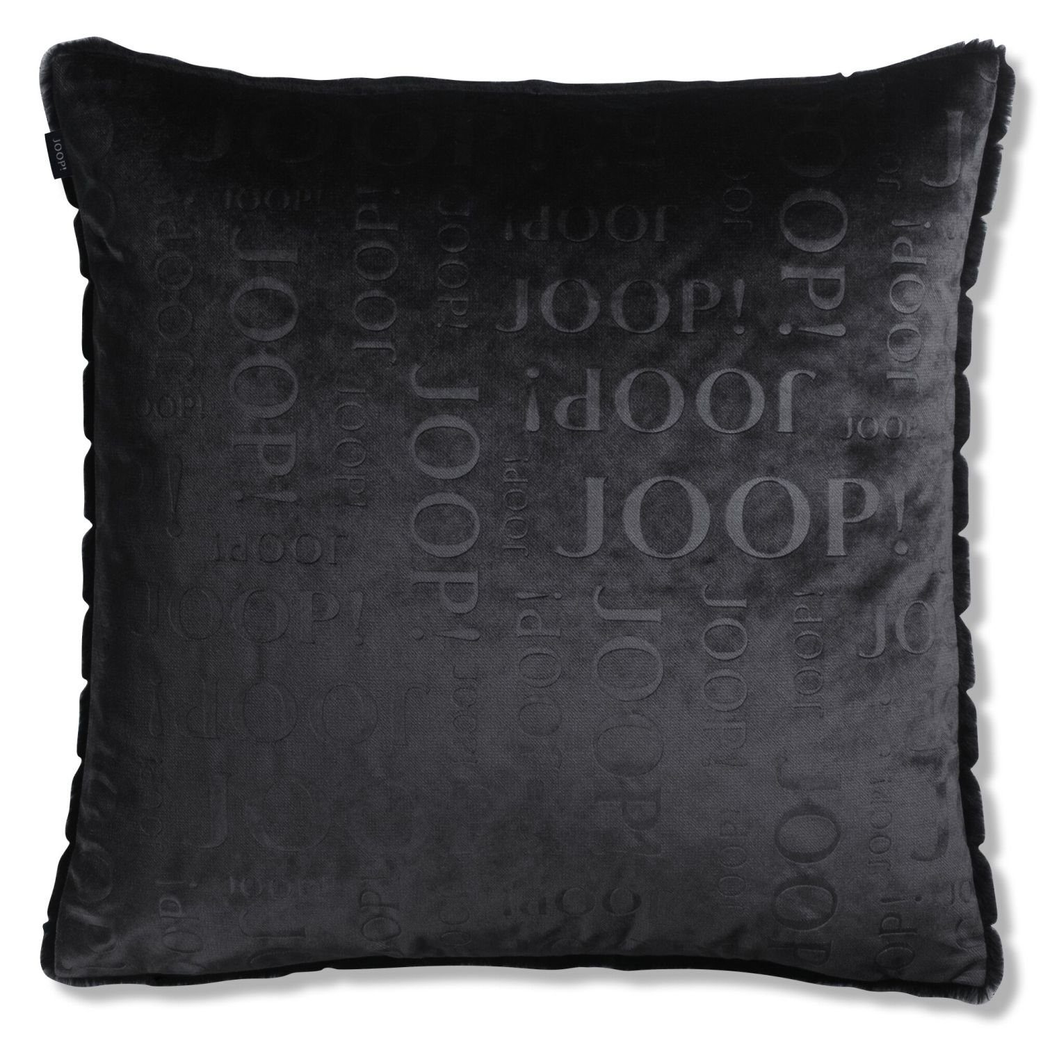 JOOP! Dekokissen JOOP! Zierkissenhülle Glam schwarz günstig online kaufen