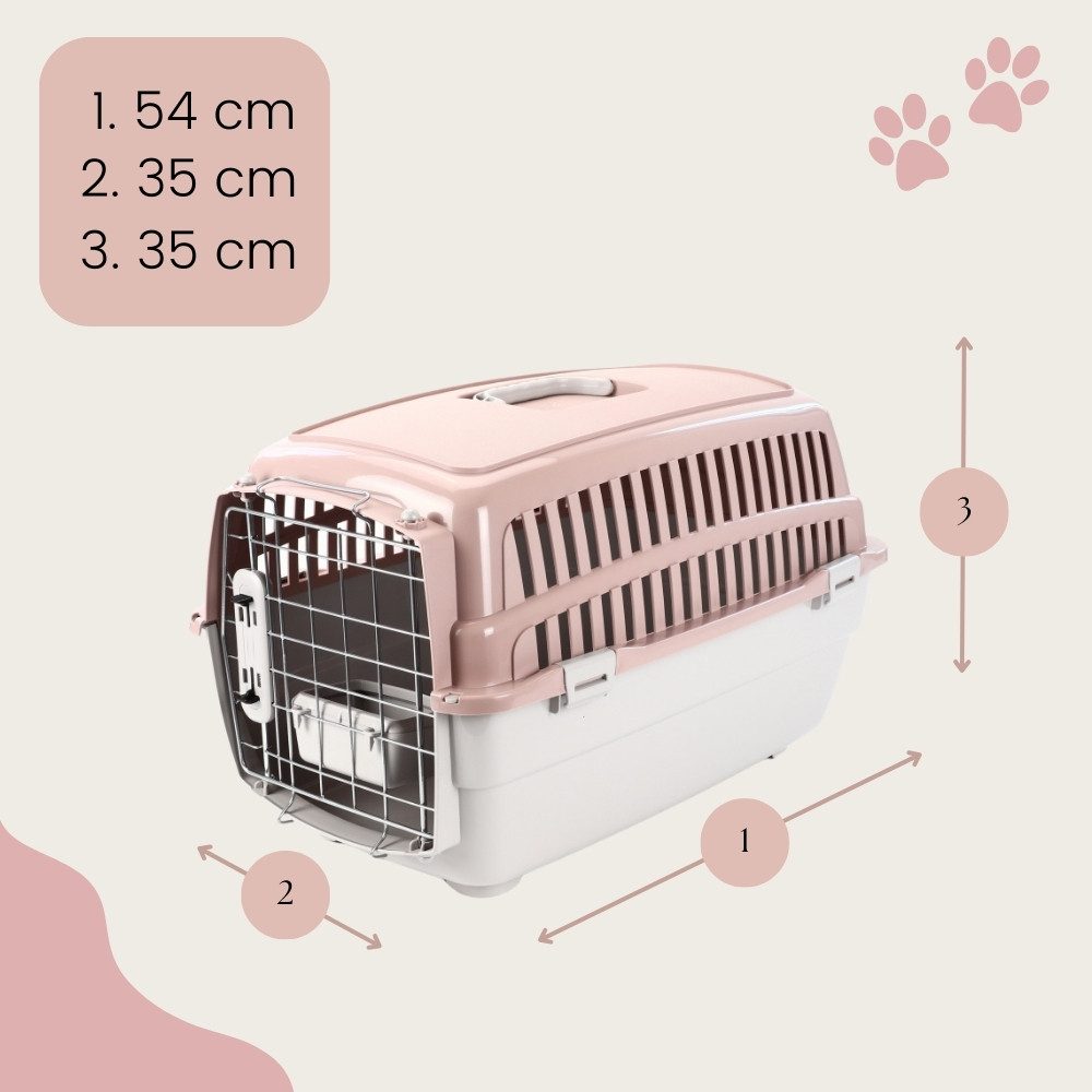 Thumbnail - GarPet Hunde-Transportbox Transportbox IATA Flugbox Flugzeug Transport Box Hunde Katzen Gr. M