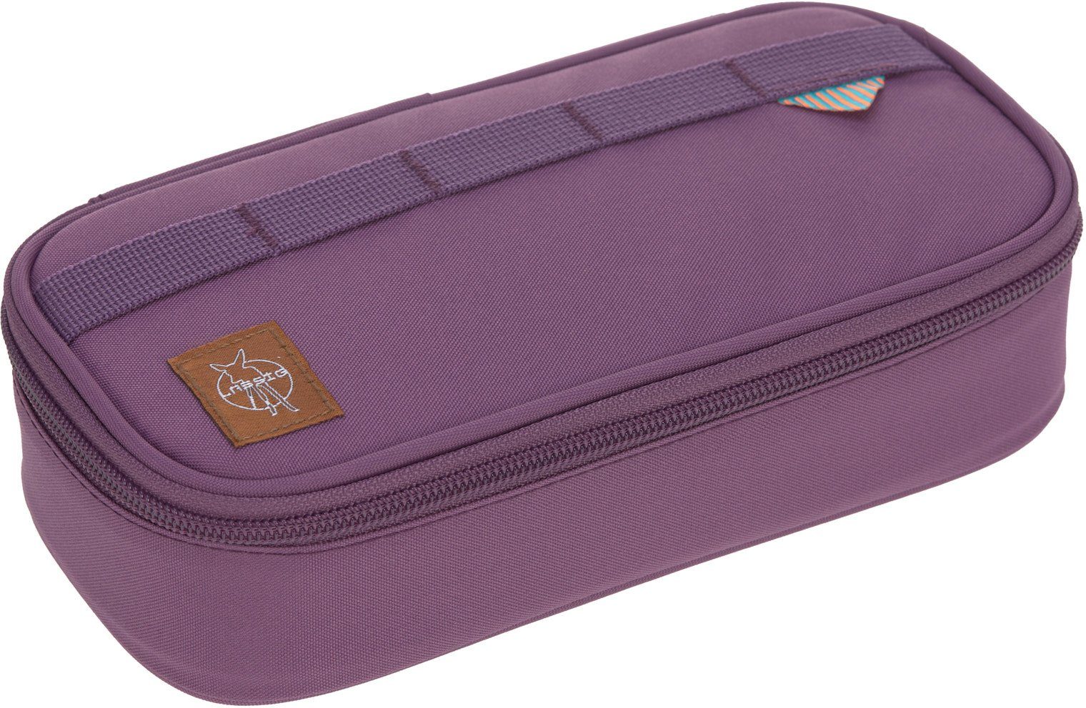 LÄSSIG Material aus Spacy, PETA-approved recyceltem Schreibgeräteetui Unique, vegan; Purple,