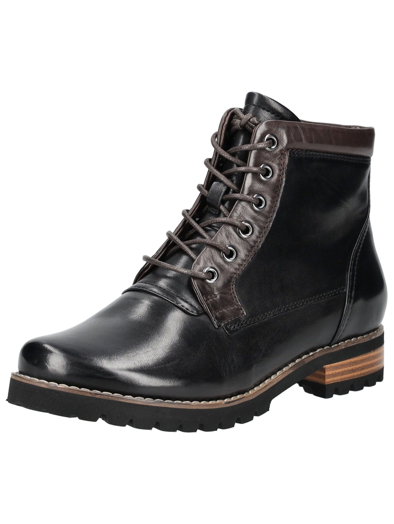 Regarde Le Ciel Stiefelette Leder Schnürstiefelette