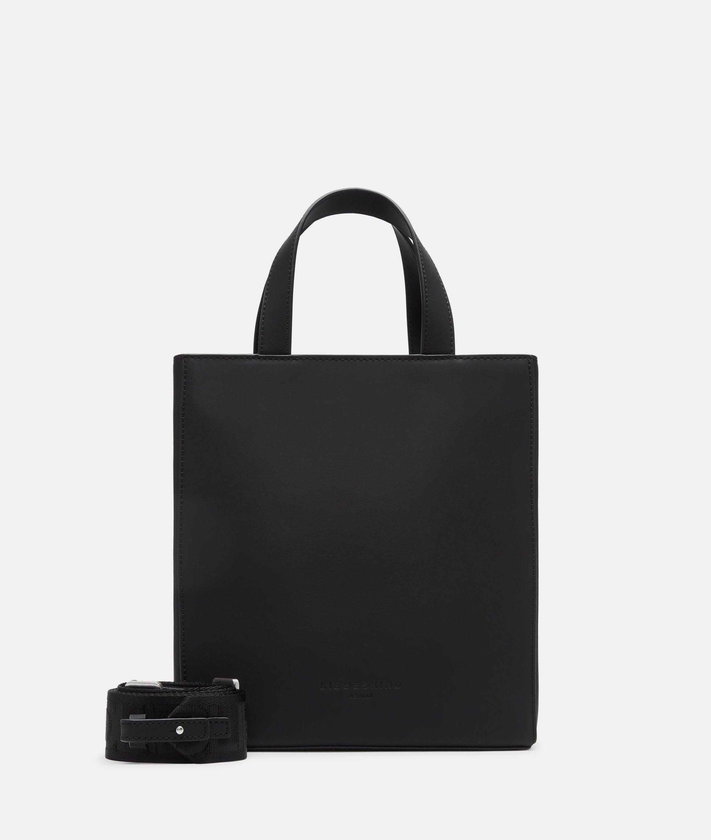 Liebeskind Berlin Handtasche Tote PAPER BAG, Handliche Tasche aus recyceltem Leder